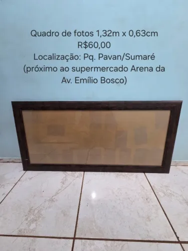 Quadro grande de fotos