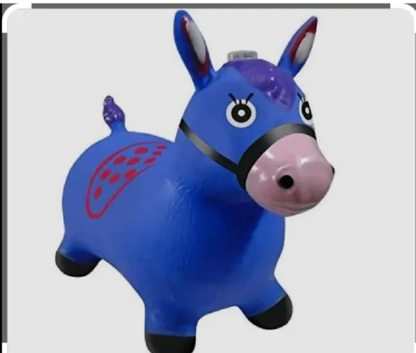 Cavalo upa upa azul