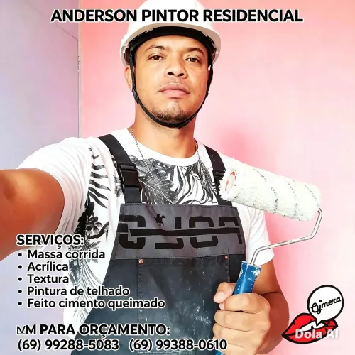 Pintor residencial profissional