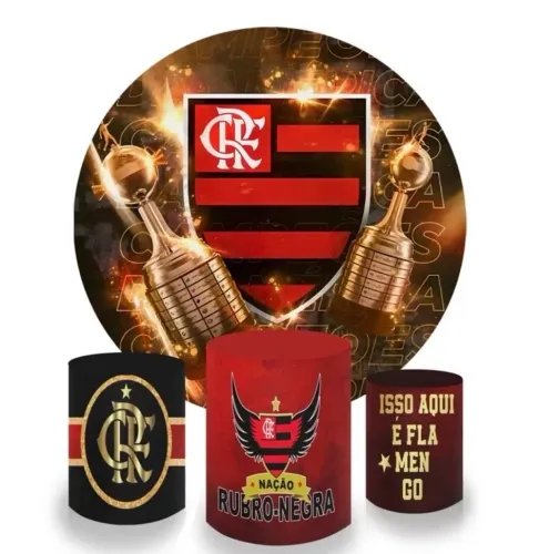Pegue e monte tema flamengo