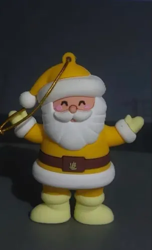 boneco papai Noel Balduco promocional borracha