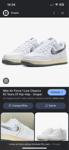 Nike Air Force 1 Low Classics 50 Years Of Hip-Hop - Droper 