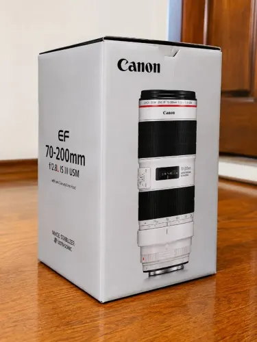 Canon EF 70-200mm f/2.8L IS III USM Nova - Nunca Usada