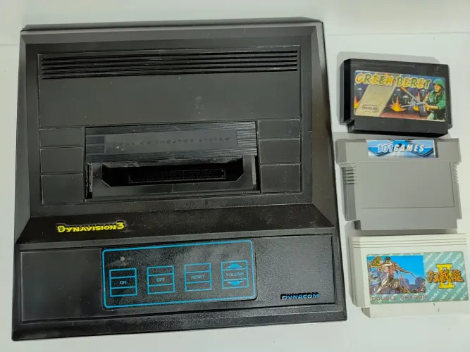 Dynavision 3 completo com vários jogos 