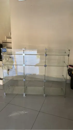 Balcão de vidro