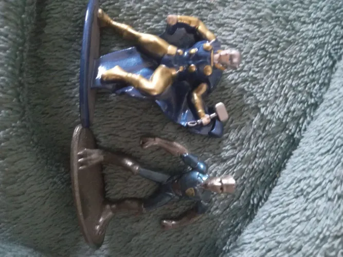 2 nano metalfigs - marvel - Thor e Groot