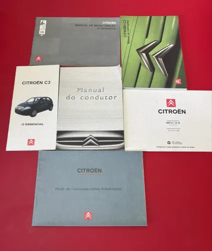 Manual do proprietário original citroen C3