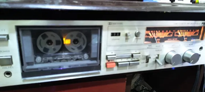 Tape Deck Toca Fitas Polyvox CP 650D Perfeito e Original.