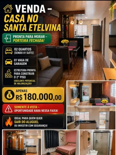 Casa a venda no Santa Etelvina 