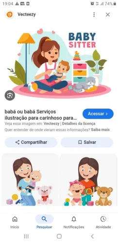 Baba/ cuidadora 