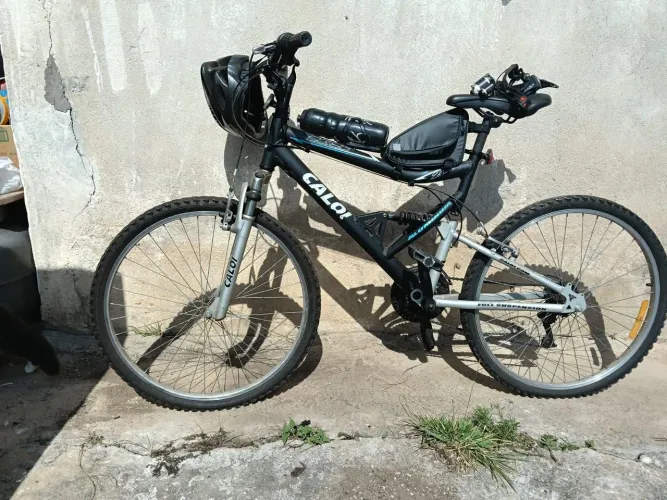 Bicicleta caloi LINDONAA com equipamentos