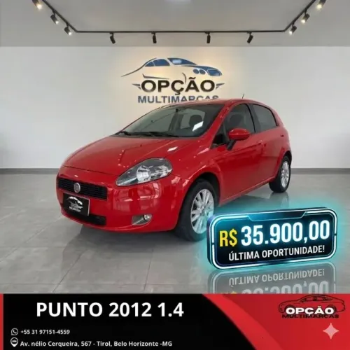Fiat Punto Attractive 1.4 Fire Flex 8V 5P 2012