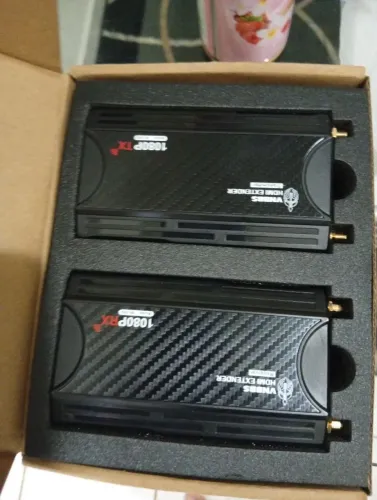 kit extensor HDMI 1080p por rede (Transmitter + Receiver)