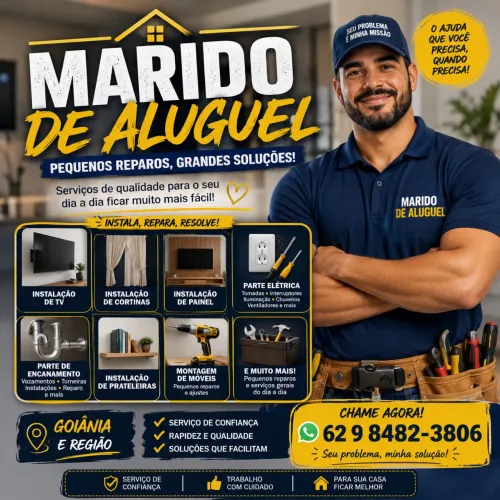 Marido de aluguel / Faz tudo  / instalador