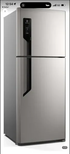 Geladeira Electrolux Frost Free 432L Efficient AutoSense Duplex Inox