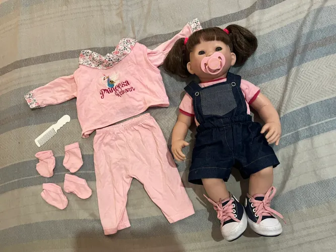 Boneca Bebê Estilo Newborn