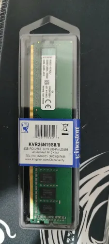 Memória Ram Kingston DDR4 8GB 2666 mhz (Lacrada)