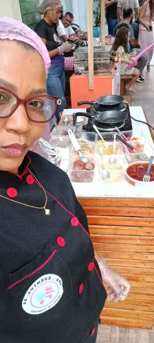 Carrinho de tapioca para casamento. E festas