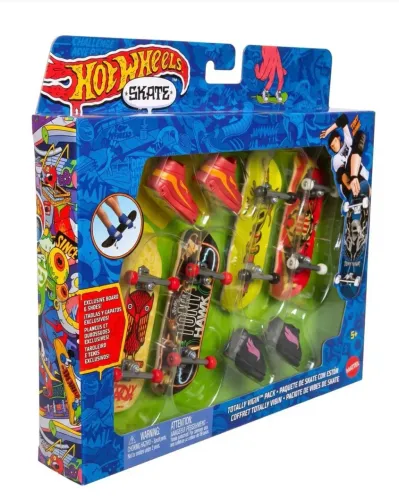 Skate De Dedo - Hot Wheels Com Tenis/ótima escolha para o dia das crianças