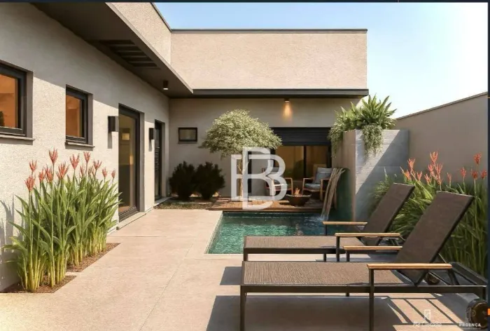 Casa com 3 dormitórios à venda, 190 m² por R$ 1.855.000,00 - Condomínio Residencial Milano