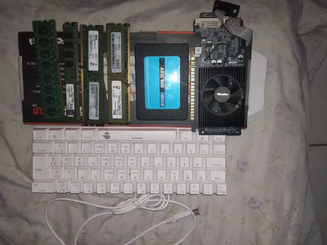 KIT | TECLADO 60% MECÂNICO | SSD 480 | 16 RAM | MOUSE GAMER
