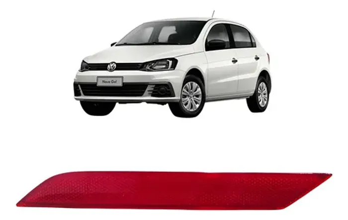 Refletor Olho De Gato Traseiro Esquerdo Gol G7 2017 1.0 Original