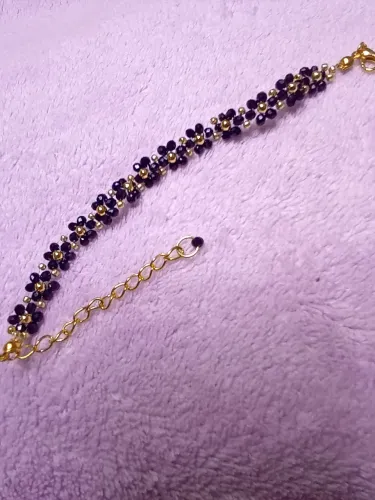 Pulseira floral luxo