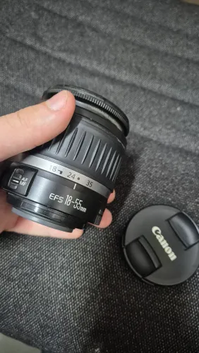 Lente canon 18-55 pra retirada de peças