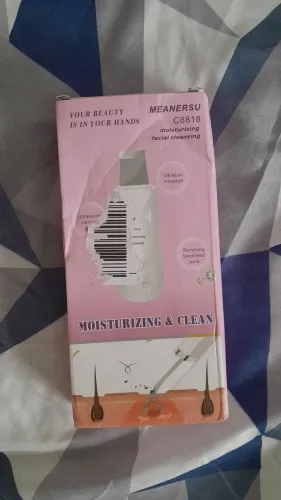Espátula ultrassônica para Limpeza de Pele.