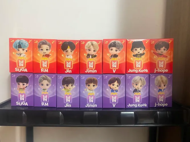 Coleção Tiny Tan BTS