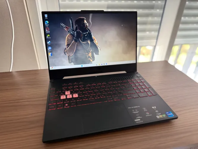 Notebook Gamer Asus I7 12ª + 24GB + RTX 3050 + 512GB