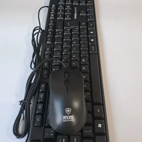 Kit teclado e mouse Kross elegance