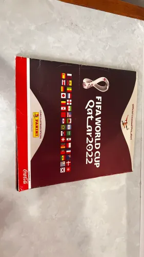 Álbum da copa completo 2022