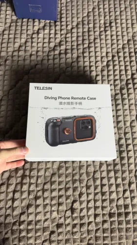TELESIN Underwater Diving Phone Case - Capa de Mergulho para Celular 20m