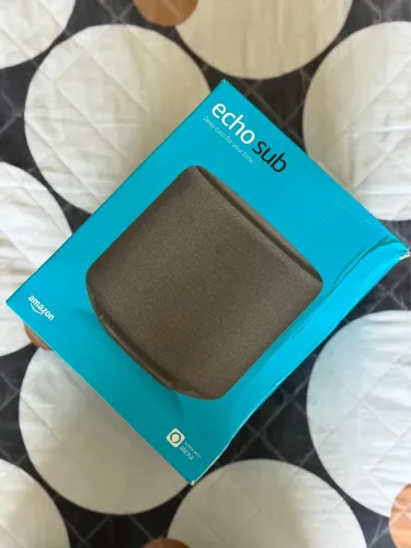 Echo Sub: 6" 100w Subwoofer, 6", Wireless - Cor Preto