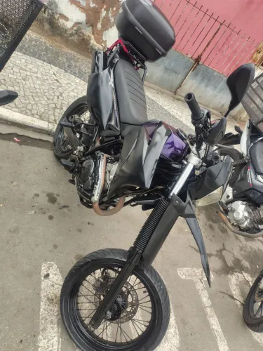Xtz 250X Lander Motard 2010 Tanque roxo original