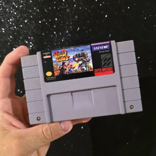 WILD GUNS SNES ORIGINAL 