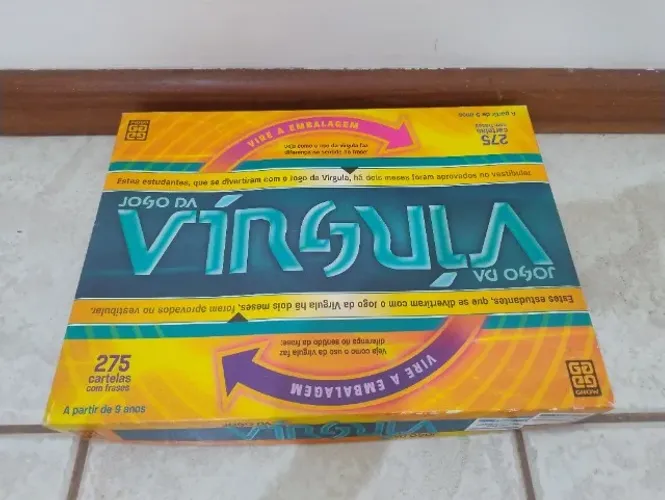 Jogo educativo VÍRGULA (super novo!)