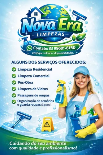 Nova Era Limpezas( Diárias em Faxinas)