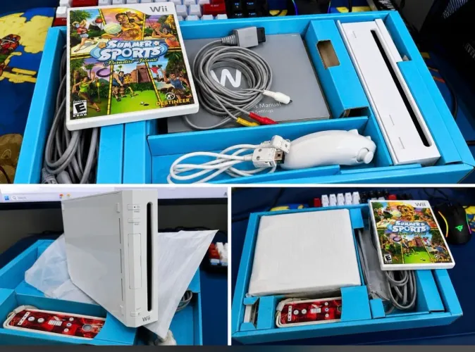 NINTENDO WII SPORTS - COMPLETO NA CAIXA