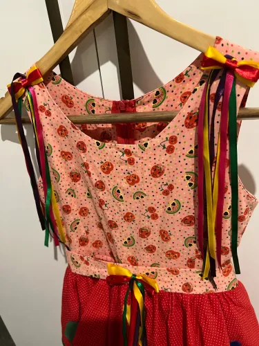 Vestido de quadrilha 