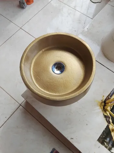 Cuba de cimento pra banheiro