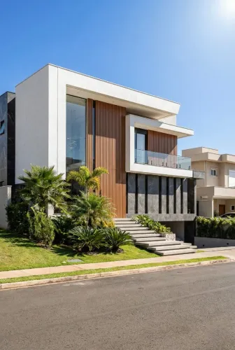 Projeto de Casa - Arquiteto (Planta e Fachada 3D)