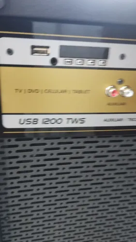 Caixa de som frahmili USB 1200 tws