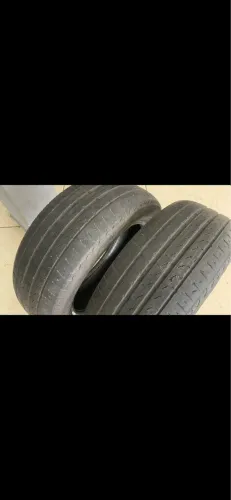 Vendo par de pneus aro 15 195/55 bons