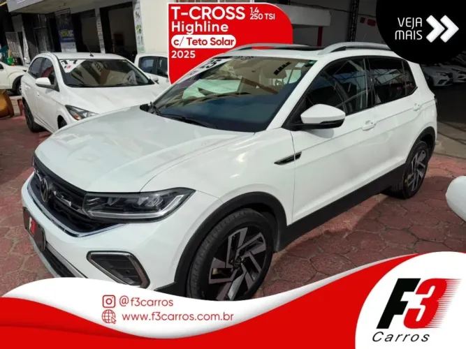 Volkswagen T-Cross Highline 1.4 TSI Flex 16V 5P AUT 2025
