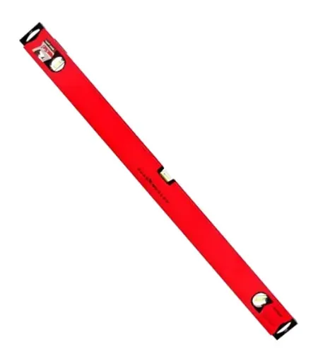 NIVEL DE ALUMINIO, COM REGUA, VERMELHO, 3 BOLHAS, 32POL., 800MM, 1PC // MTX