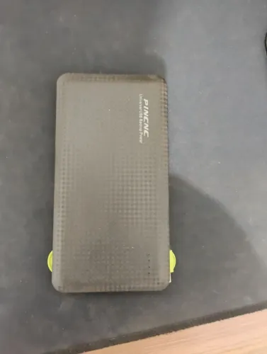 Carregador Portátil Power Bank Pineng 10000mAh PN-956 com Cabos Embutidos