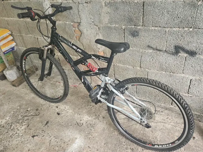 Bicicleta Aro 26 Dupla Suspensão Jantes Aero Vzan