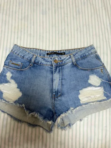 Short Jeans Meller Desfiado